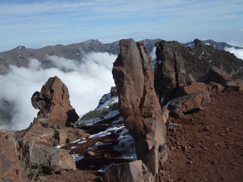 На вершине горы Roque de los Muchachos
